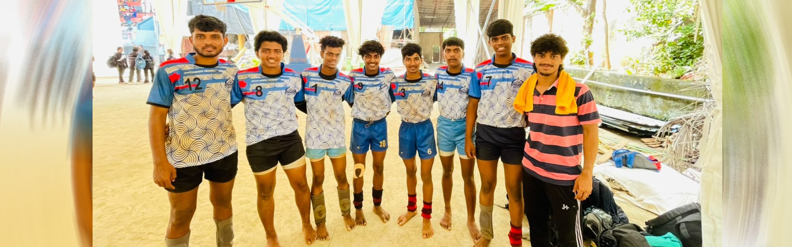 Heartiest congratulations to the kabaddi team and coach Vishal Kamble for securing third place in the Under-19 kabaddi tournament